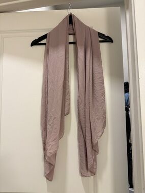 Light Mauve Long Scarf